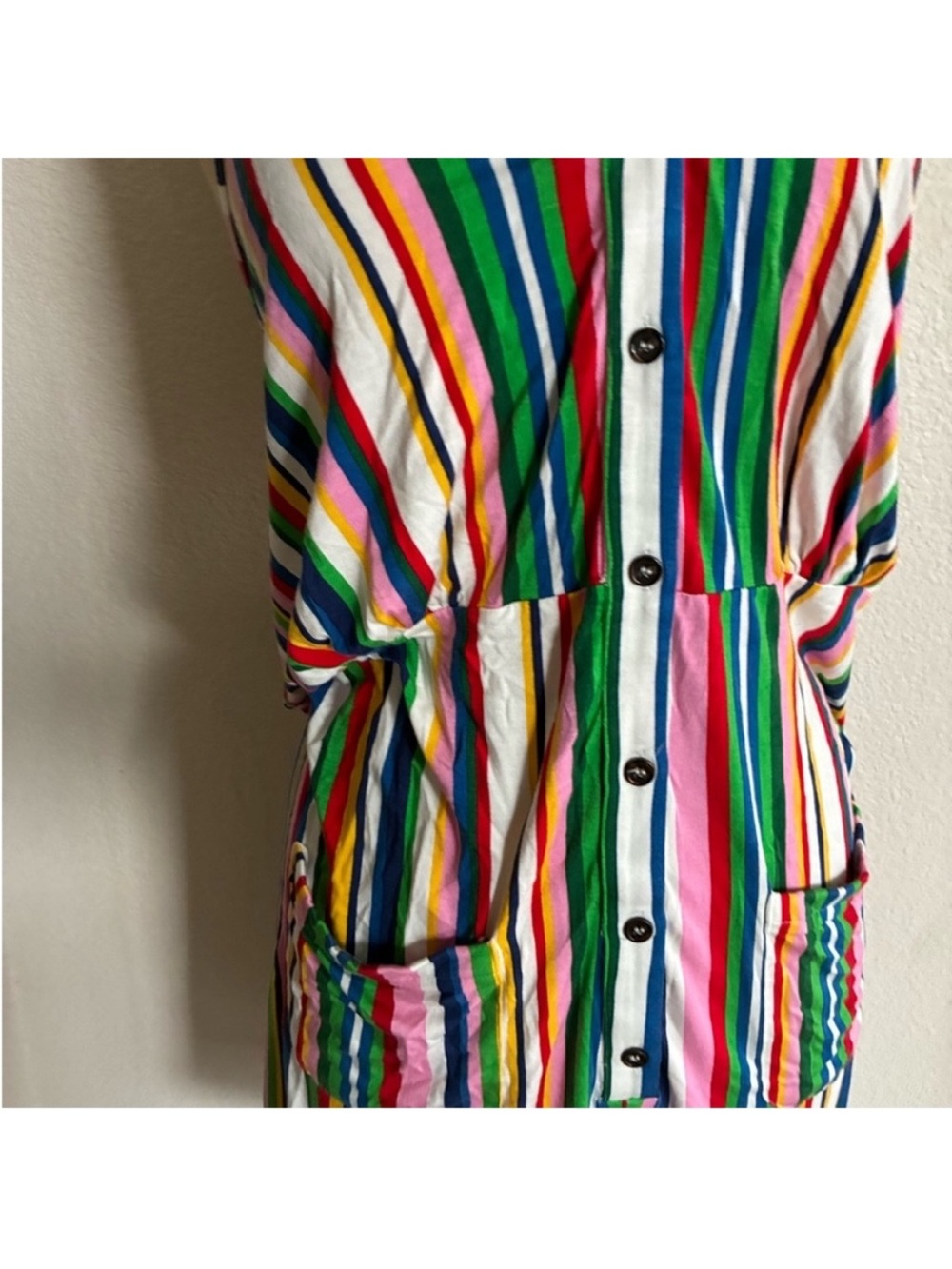 ModCloth rainbow romper - Picture 3 of 7